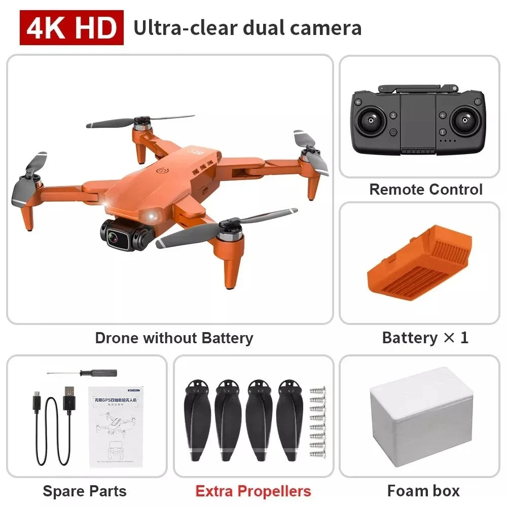 🌍 ¡Explora sin límites con el Drone L900 Pro 4K! Cámara Dual HD, GPS 5G y Alcance de 1.2 KM — Potencia Profesional a tu Alcance en GuillermoRuizVevo.com.mx 🚁📡