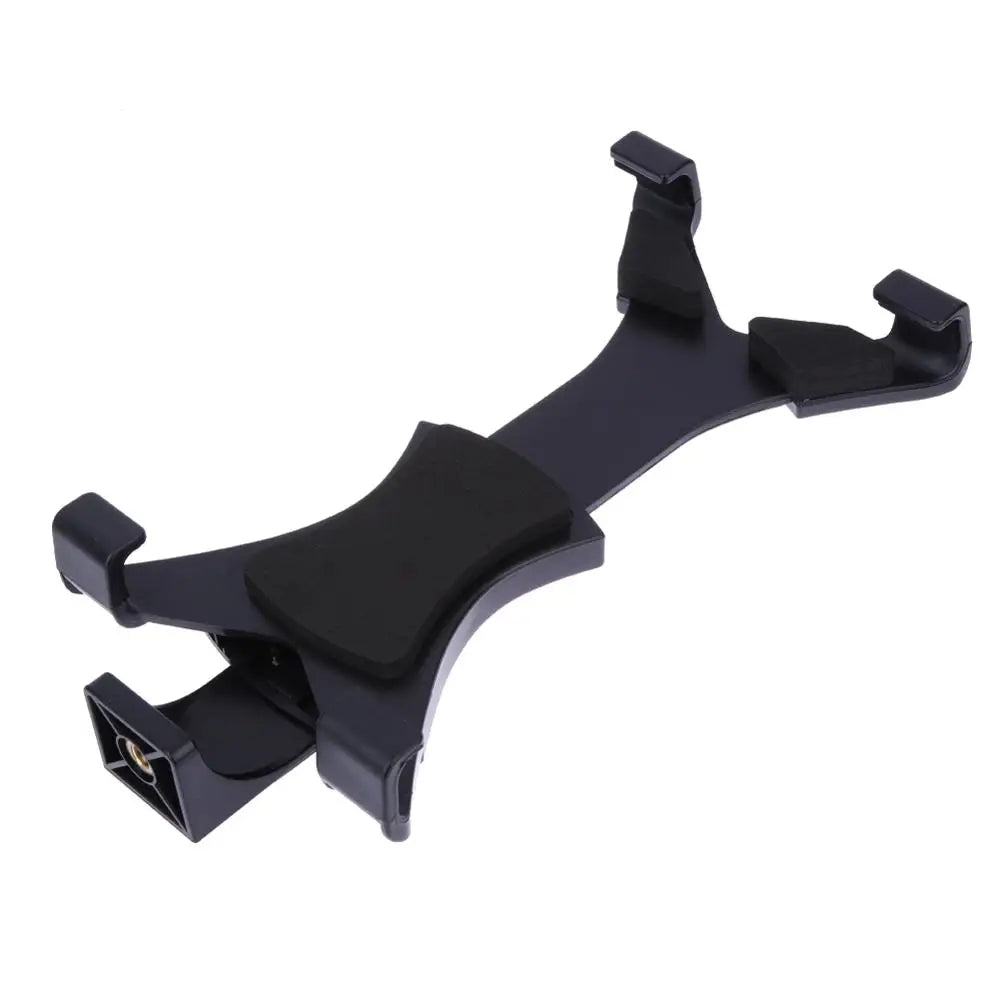 Universal Tablet Tripod Mount Clamp With 1/4"Thread Adapter For iPad 2/3/4/Air/Air2 /mini For Galaxy Tablet Phone Bracket Holder