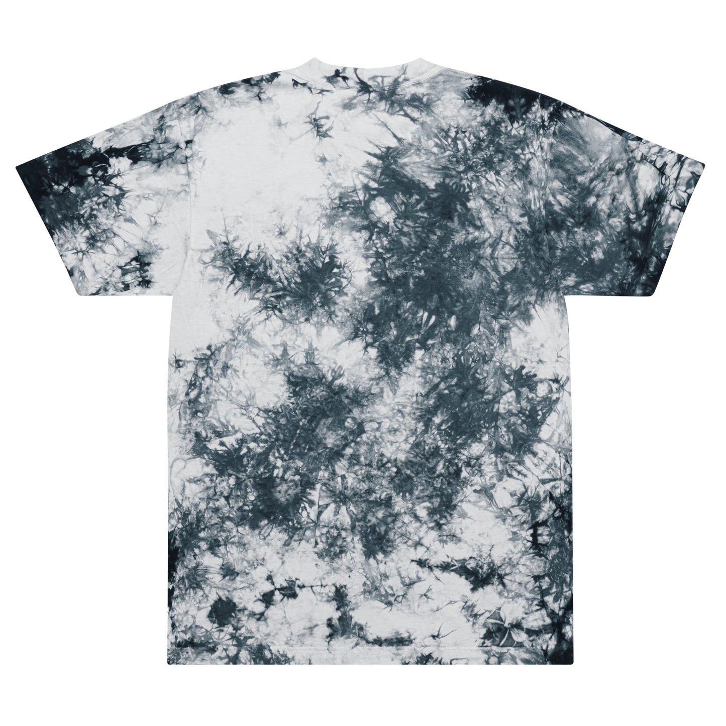 Camiseta oversize con efecto tie dye