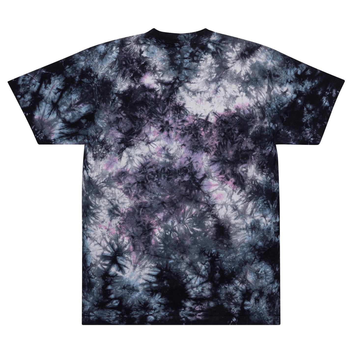 Camiseta oversize con efecto tie dye