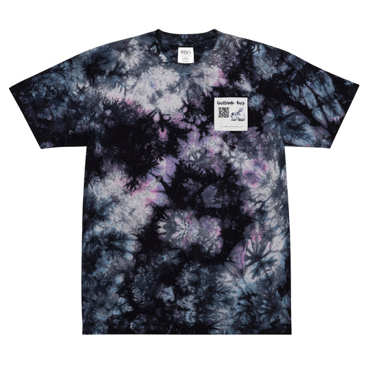 Camiseta oversize con efecto tie dye