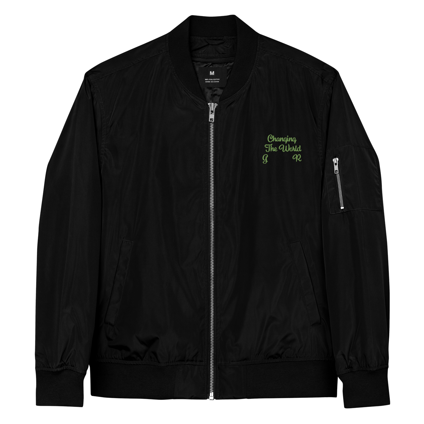 Chaqueta bomber reciclada premium